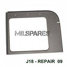 Tool box lid repair panel